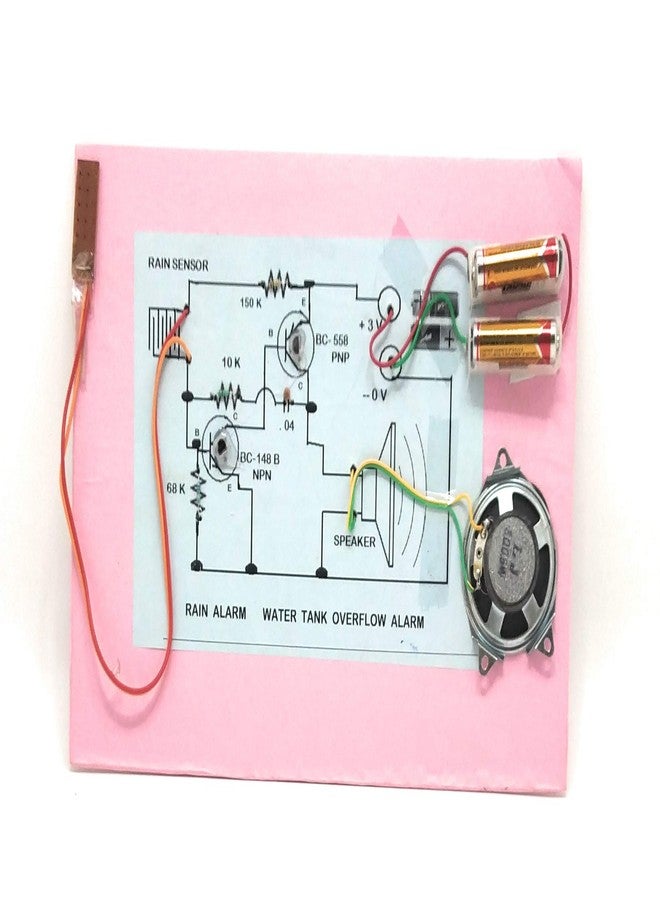 ستيبس تو دو مشروع جاهز للاستخدام: جهاز إنذار المطر / جهاز إنذار فيضان خزان المياه (قاعدة من الورق المقوى) من StepsToDo - Image 1